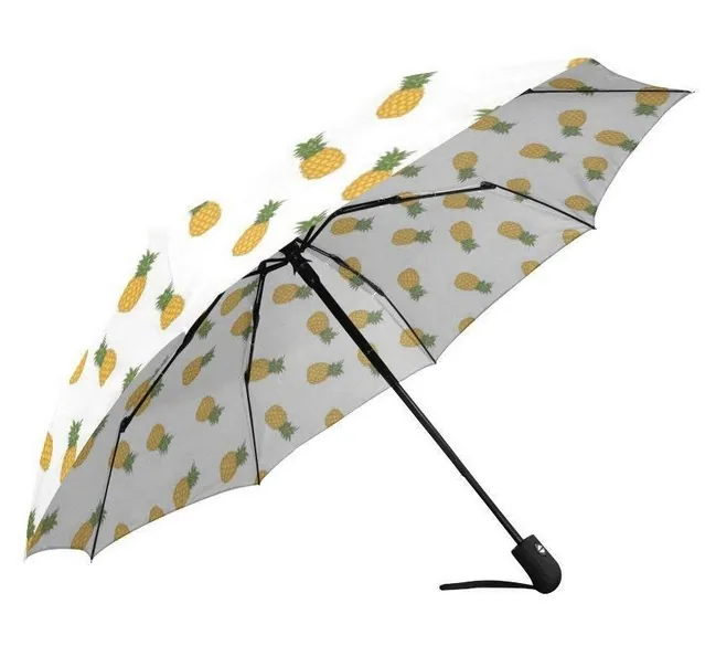 Windproof 3 Folding Umbrella For Promotion, detail 3