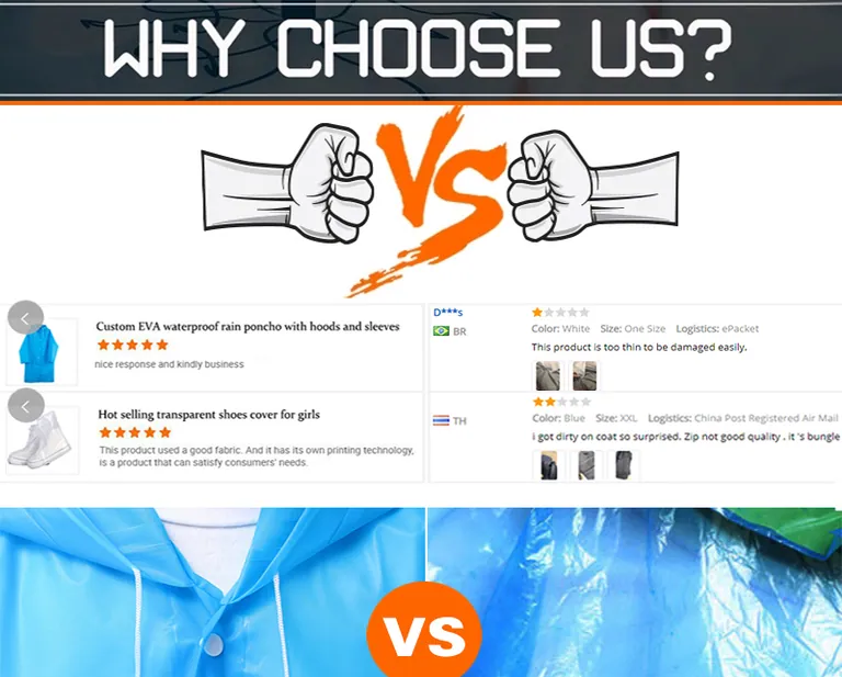 Wholesale Europe style waterproof protective rain coat custom، صورة تفصيلية 5