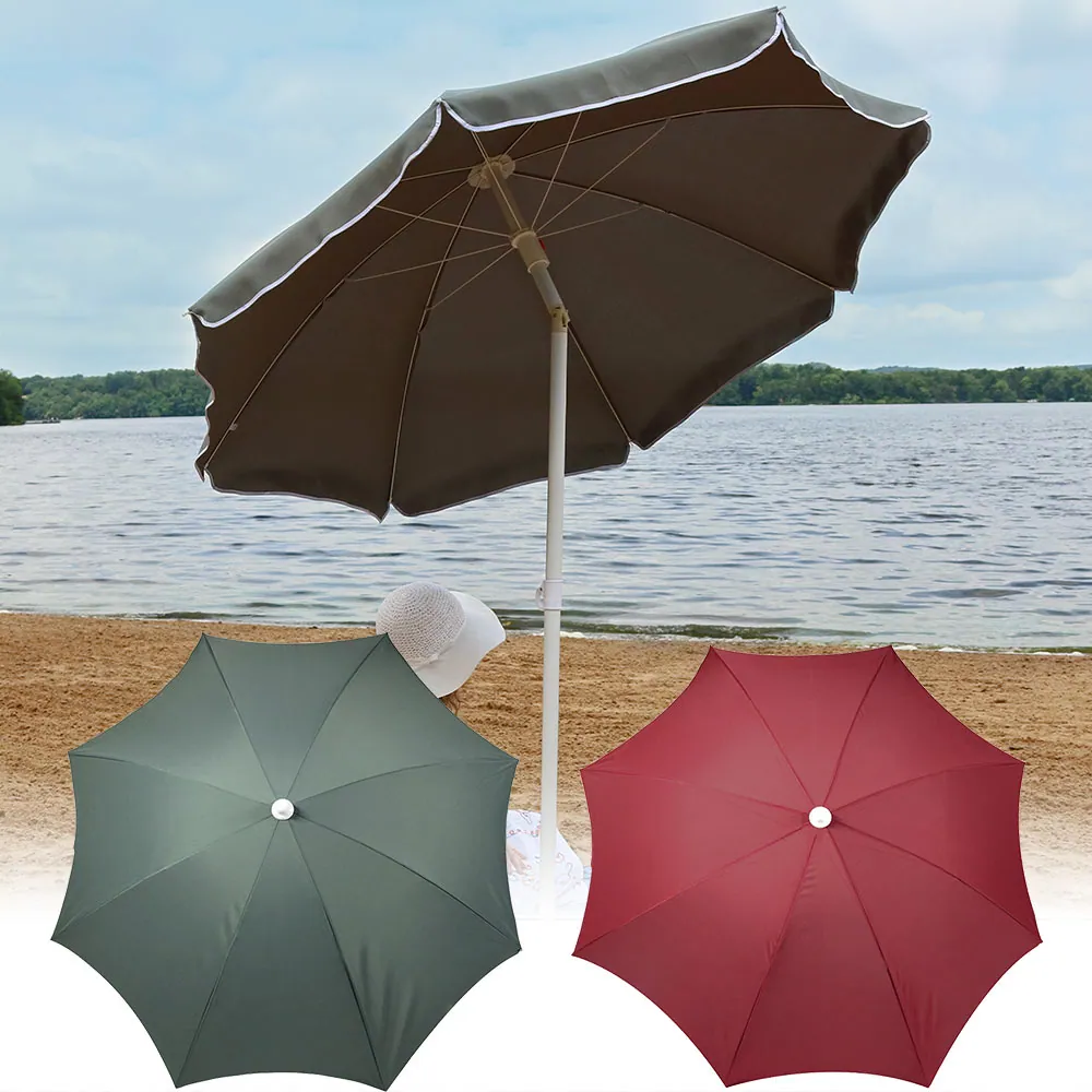 1.25 Diameter pole x 63 Diameter umbrella x 78 H beach umbrella، صورة تفصيلية 4