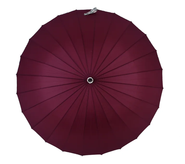 Superwindproof 24k hotsales china wooden umbrella with customized logo, image 1
