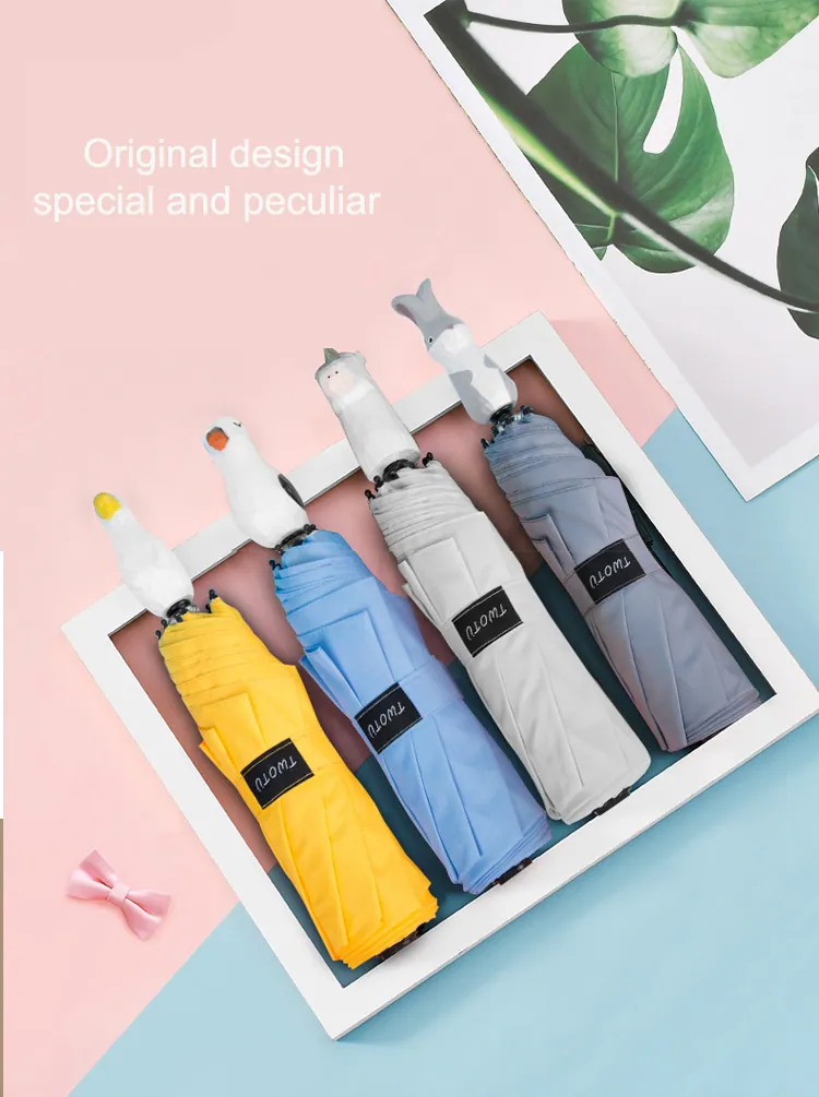 3 Folding Umbrella with Special Handle، صورة تفصيلية 1