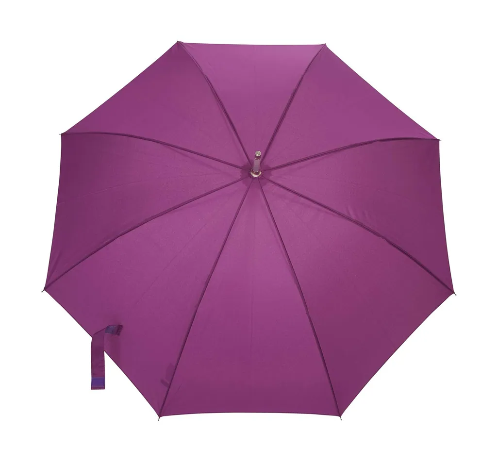 Shaoxing Factory Wholesale Good Quality Aluminum Shaft 8 Ribs Stick Umbrellas with J handle, detail 3