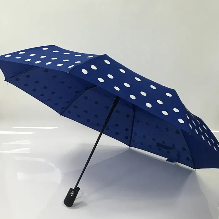 21inch*8k Waterchange Color Fabric Auto Open And Closed Fold Gift Umbrella, detail 1