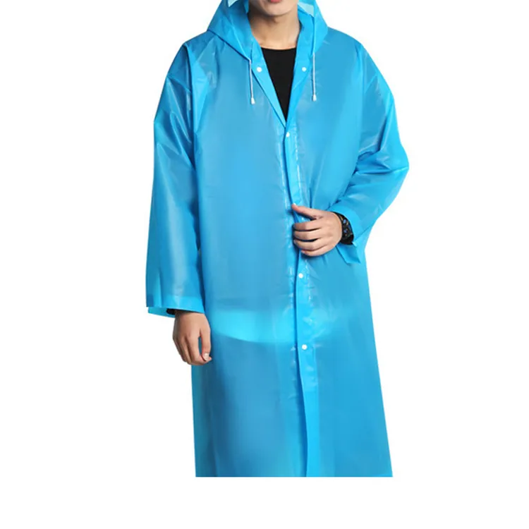 wholesale Rain Coat Non-disposable raincoat EVA fashionable environmental protection raincoat travel outdoor lightweight، صورة تفصيلية 4