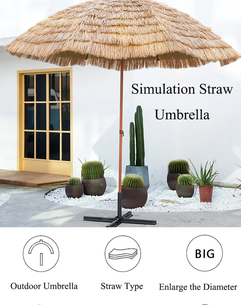 straw umbrella，细节图 1