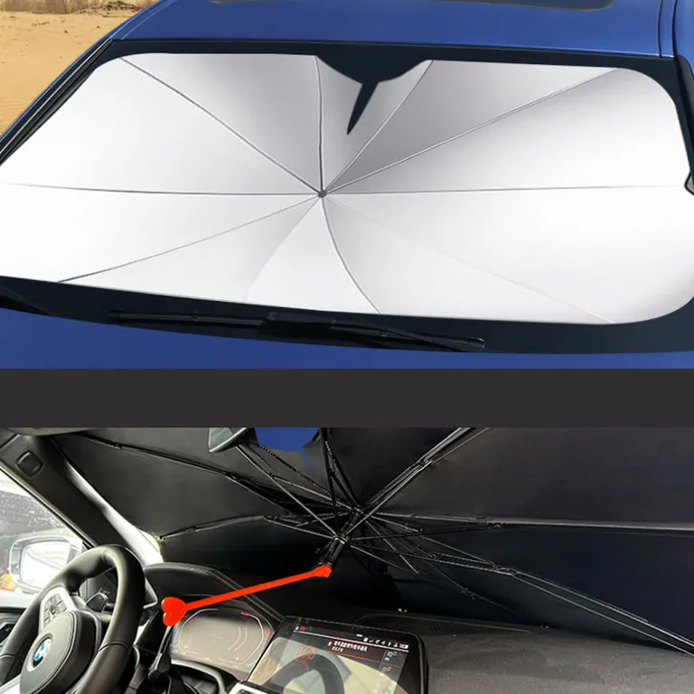 2022 New Arrival Sunshade Umbrella with Bendable Shaft، الصورة 1