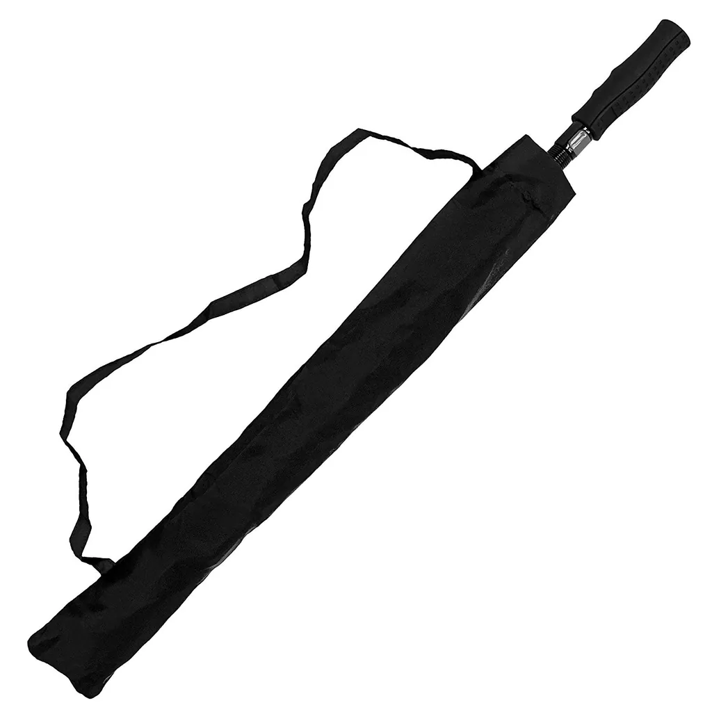 Hot sales reverse umbrella upside down windproof double layers fabric inverted umbrella with long handle، صورة تفصيلية 4