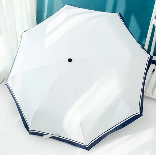 China Wholesale Korea Naval Style Paraguas Automatic Folding Windproof Sun and Rain Umbrella, detail 2