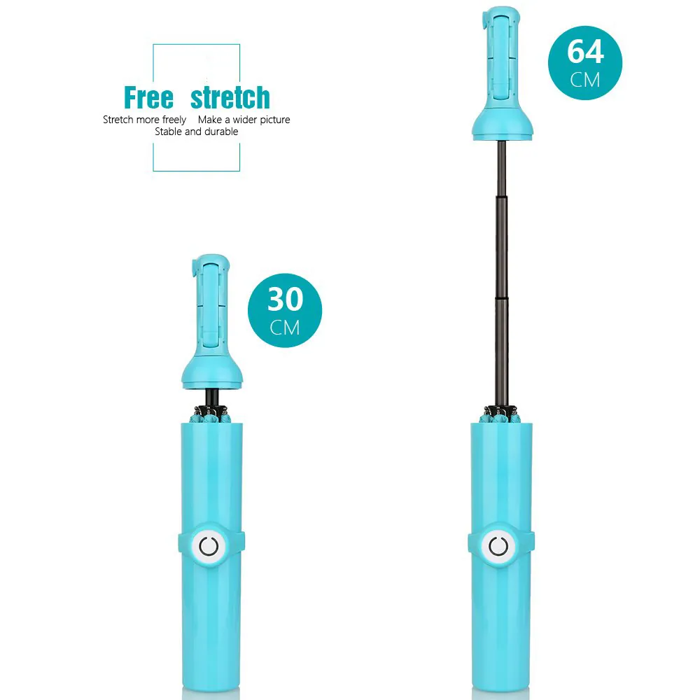 New Inventions Selfie Stick Smart Bluetooth Portable Bottle Travel Umbrella for iPhone, Android and More, detail 4