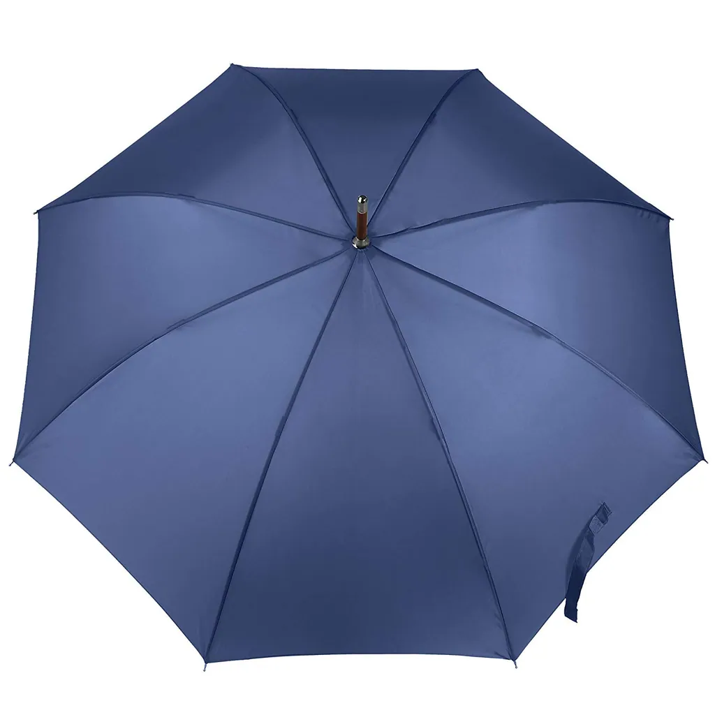 Chinese Factory Wholesale Auto Open Wooden Handle Convenient J Stick Umbrella, detail 2