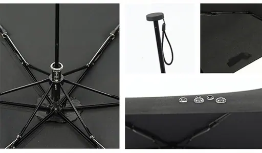 Super Light Design Frosted Handle pencil Umbrella In Summer، صورة تفصيلية 3