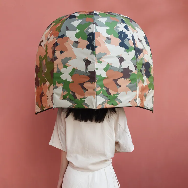 Good Quality Funny Helmet Umbrella، صورة تفصيلية 3