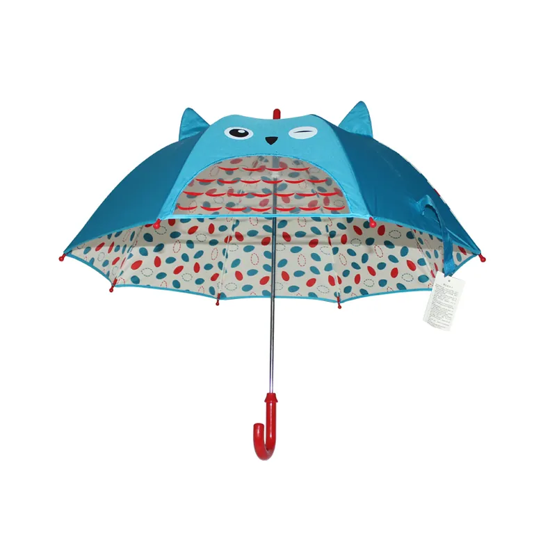 cute cartoon kid umbrella، صورة تفصيلية 1