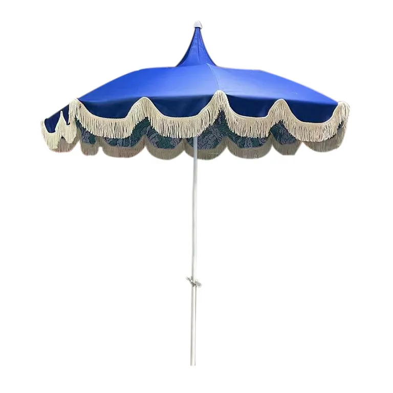 Beach Double Layer Pagoda Umbrella, detalle 1