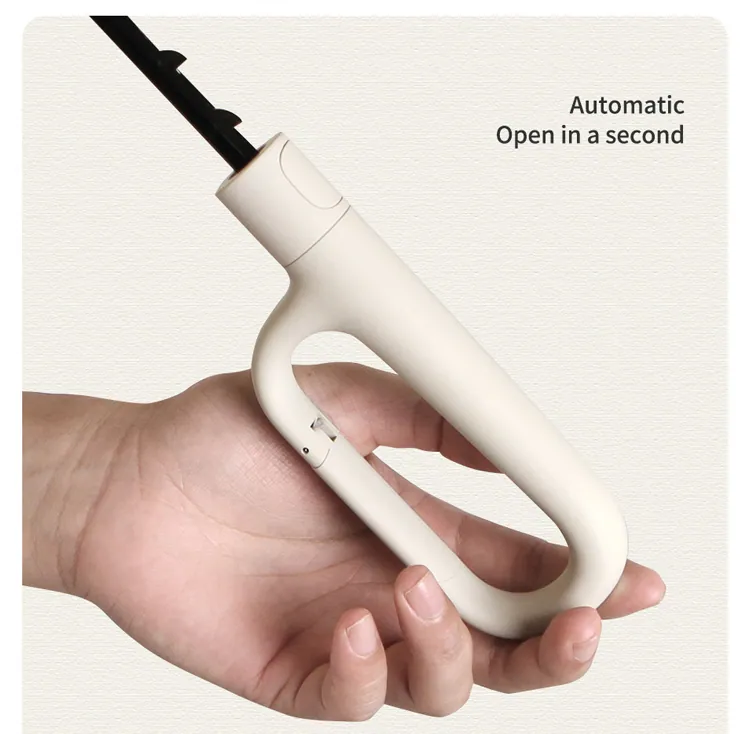 O shaped Handle Auto Open folding umbrella,细节图 2