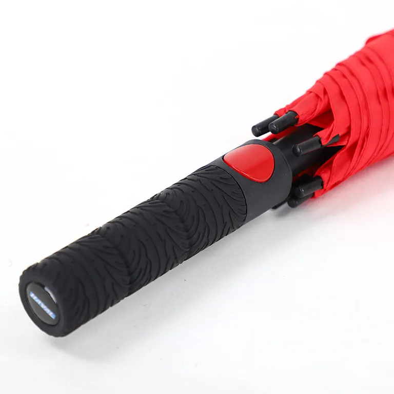 Wholesale Straight auto umbrella Logo Printed 8rib windproof straight umbrella، صورة تفصيلية 3