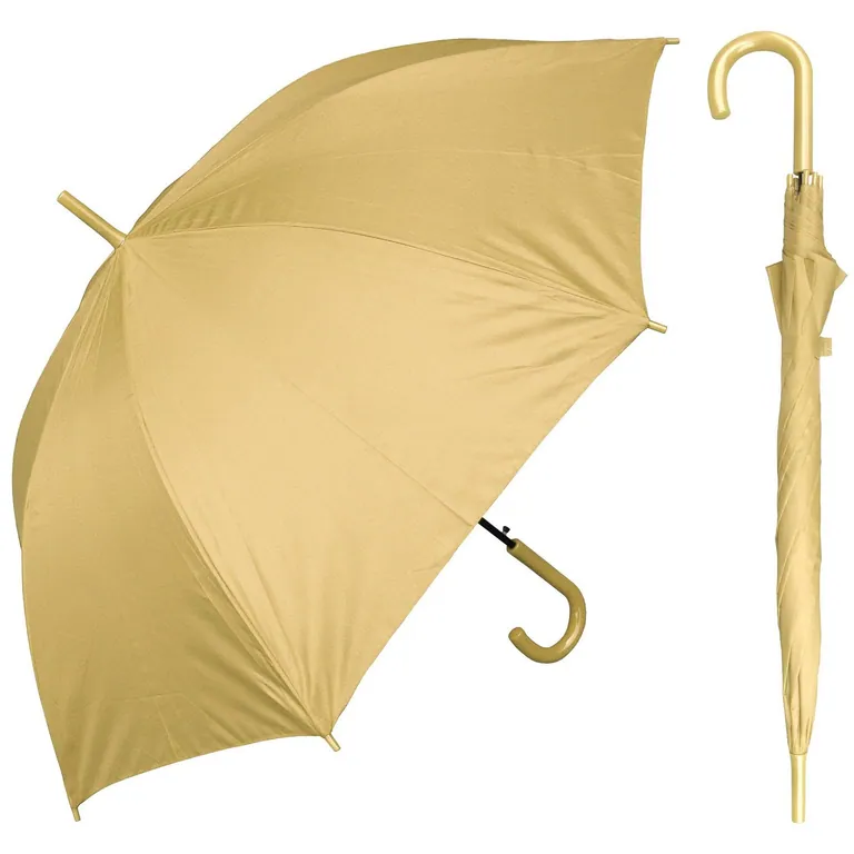 Match Color Fabric And Handle High Quality Straight Handle Chinese Umbrella Factory، الصورة 1