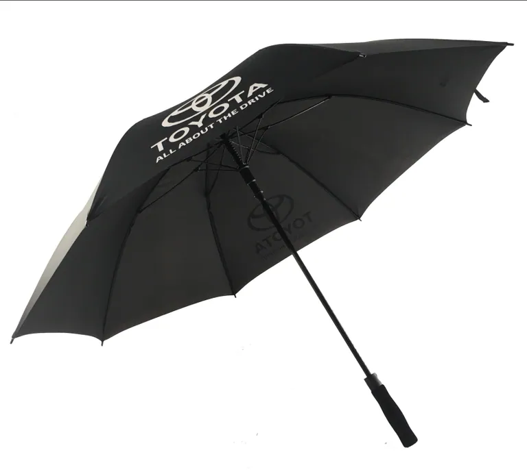 TOYOTA car promotion advertising gift strong quality golf umbrella, detail 2
