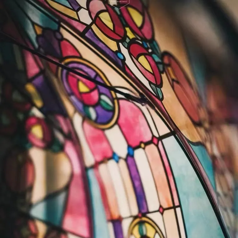 POE umbrella with Special Colorful Window Printing، صورة تفصيلية 3