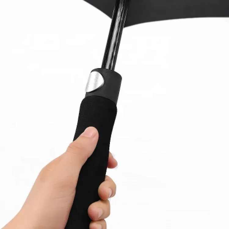 27“*8k auto open high quality advertising promotion fiberglass frame golf umbrella, detail 4