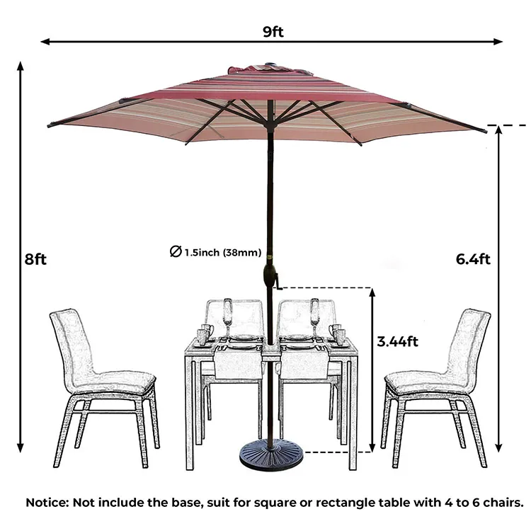 Custom Design Sun Garden Umbrella，细节图 5
