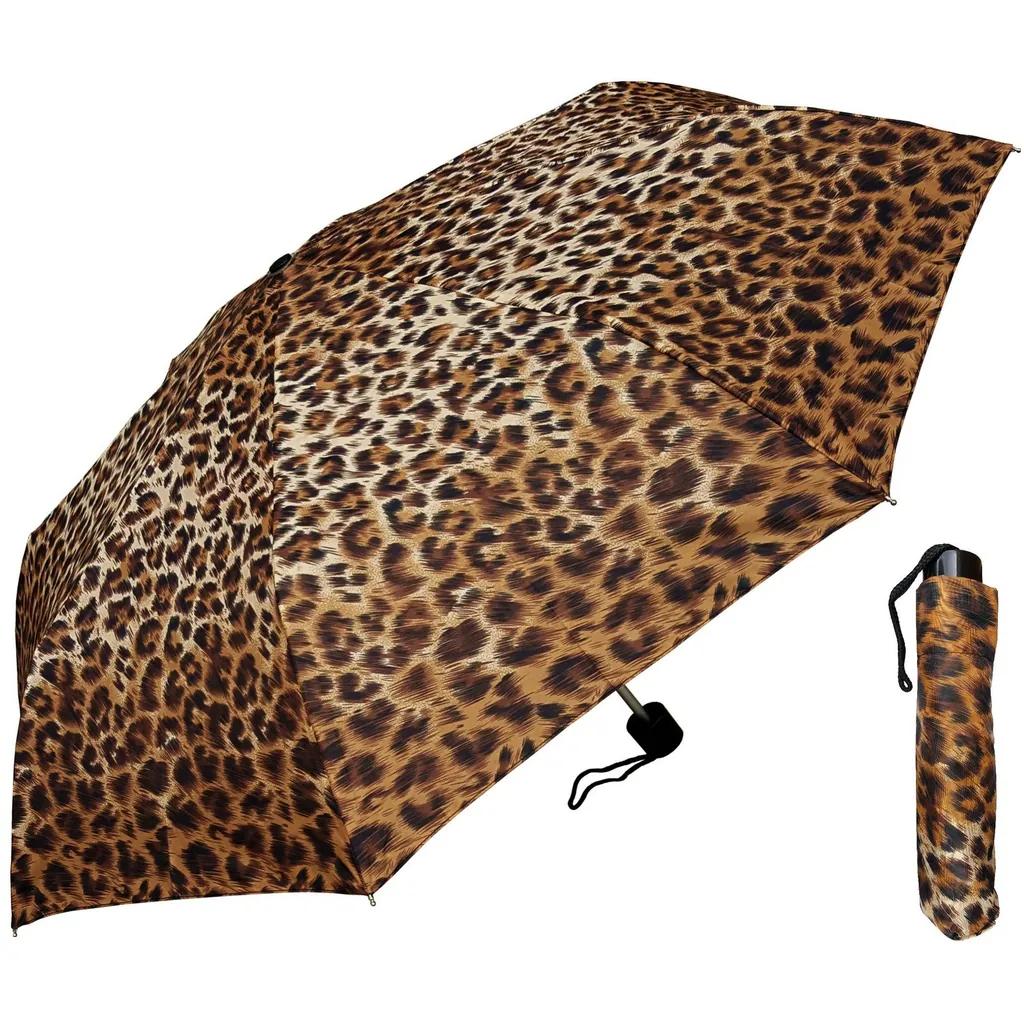 Leopard Print Super Mini Wholesales Promotion Advertising Umbrella, detail 2