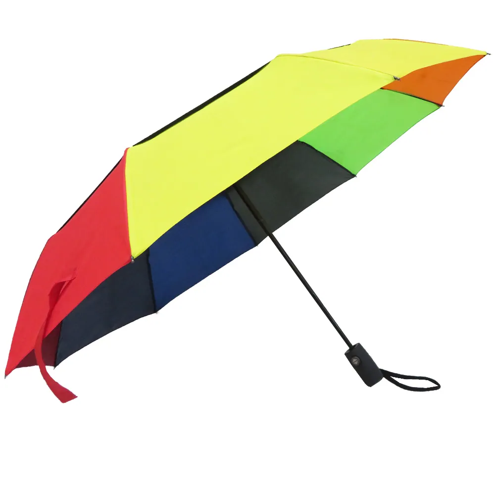 Rainborw double layer 10k folding umbrella folding umbrella, detail 3