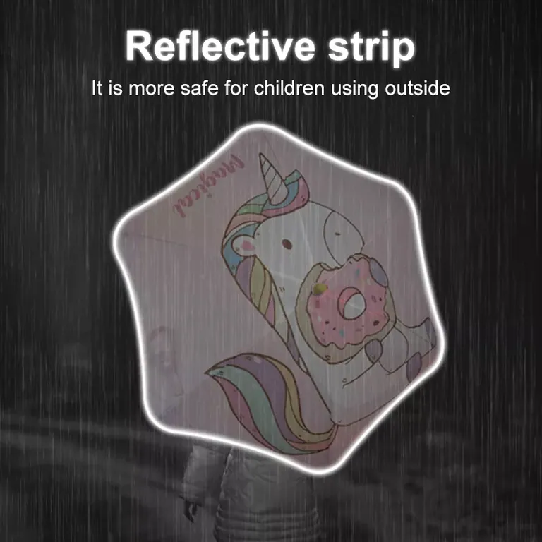 children's safety reflective kids umbrella، صورة تفصيلية 1