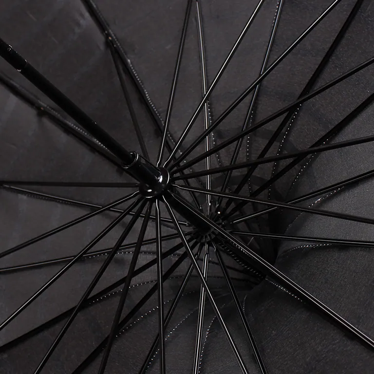 New Print Design Spider Web Printed 16 Ribs Dome Pagoda Shaped Trump Umbrella, detail 2
