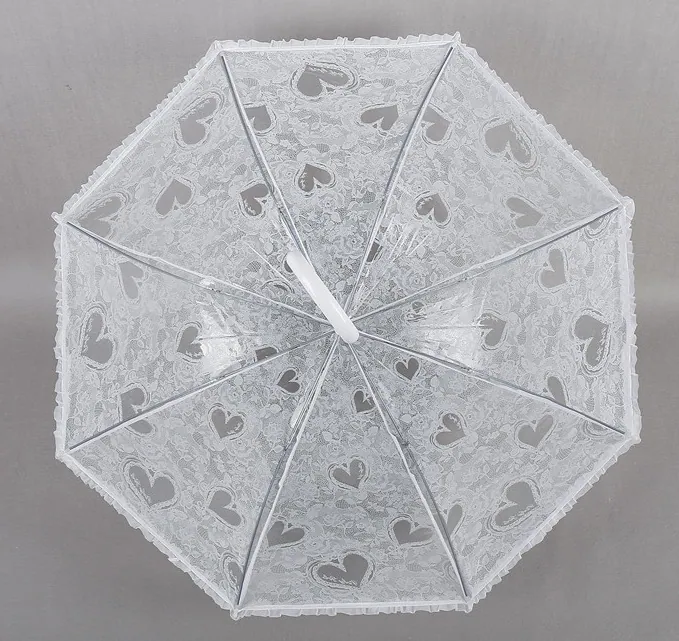 Hot Sales White Lace Wedding Umbrella Handmade Umbrellas For Wedding Bridesmaid Decoration Umbrella, detail 2