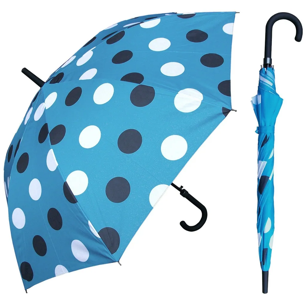 Round Points Print Advertising Promotion Straight Umbrella, detail 2