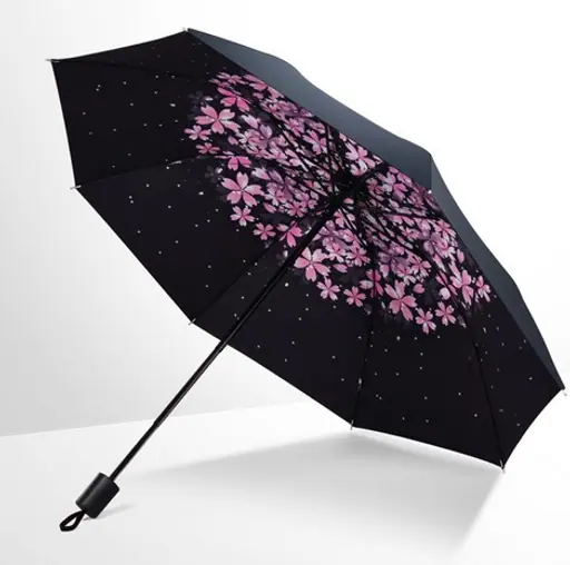Top quality hot-sale Uv Protecting 3 Fold Umbrella, image 1