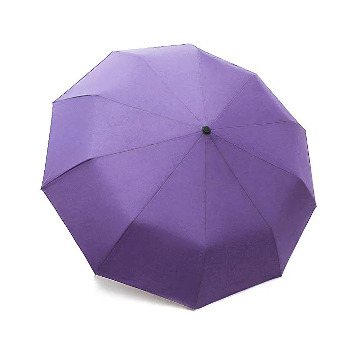 Good Quality Windproof Travel Umbrella Auto Open Close Button Folding Umbrella customizable 3 fold umbrella, image 1