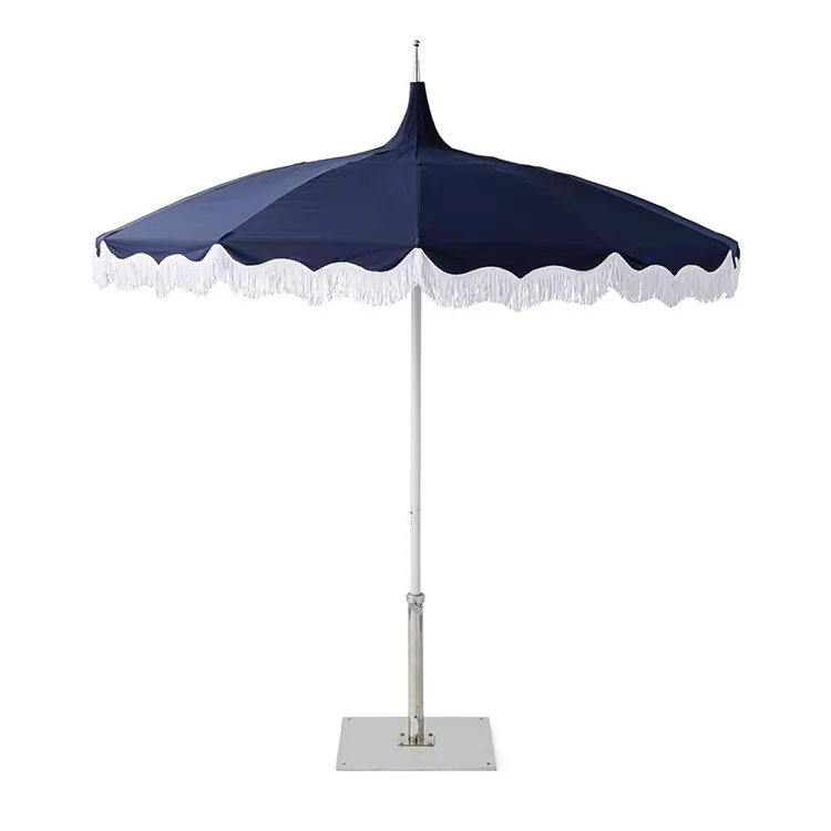 Beach Double Layer Pagoda Umbrella, imagen 1