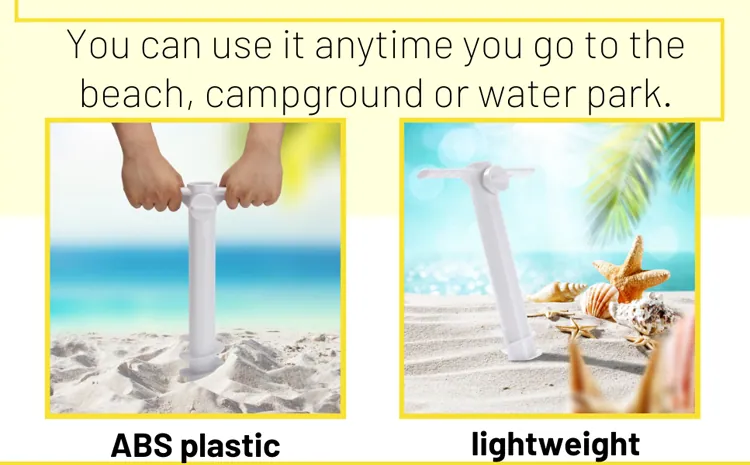 Holder Parasol Sand Anchor for Beach، صورة تفصيلية 3