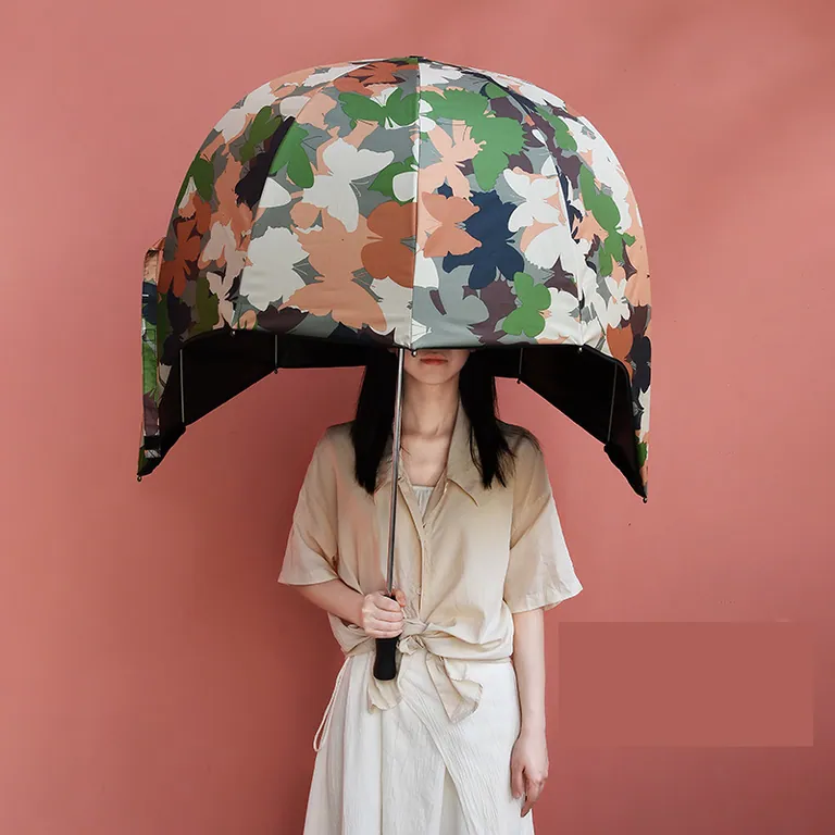 Good Quality Funny Helmet Umbrella، صورة تفصيلية 1