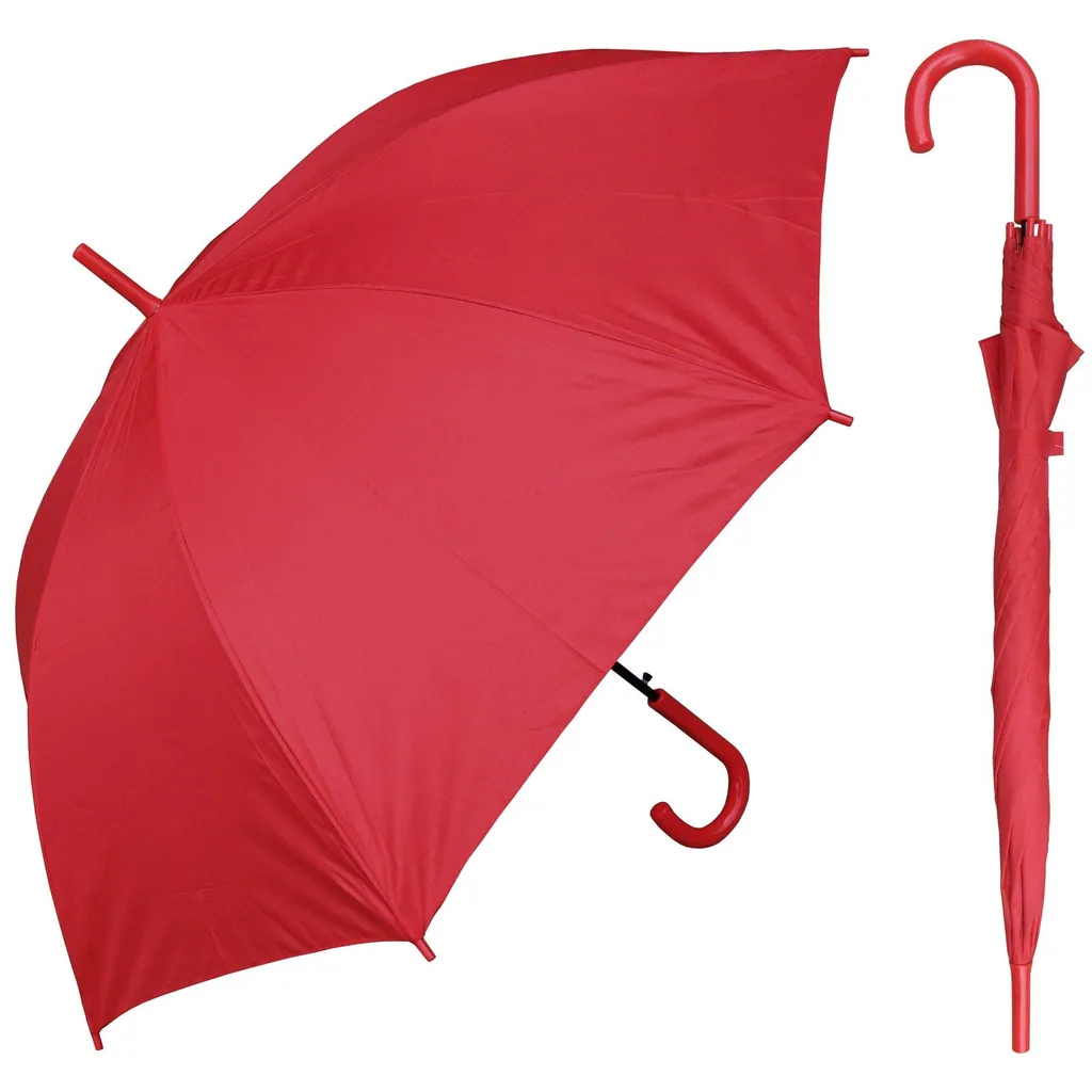 Match Color Fabric And Handle High Quality Straight Handle Chinese Umbrella Factory، صورة تفصيلية 3