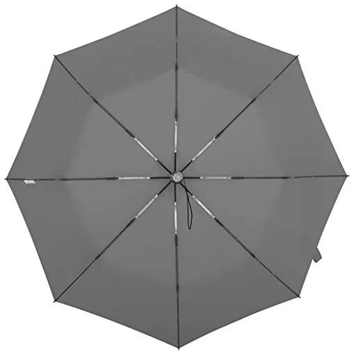Wholesale cheapest one dollar 3 fold manual open umbrella custom logo, detail 7