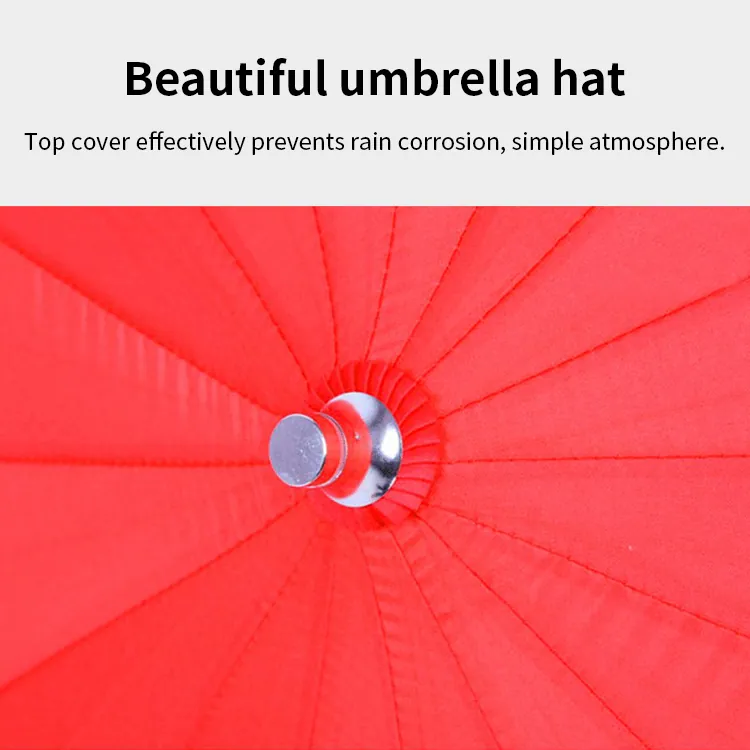 Heart Shaped Umbrella for Wedding، صورة تفصيلية 6