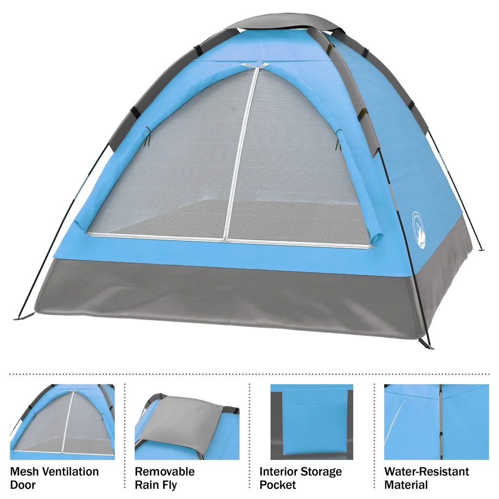 Automatic Waterproof Outdoor Hiking Tent with Logo، صورة تفصيلية 2