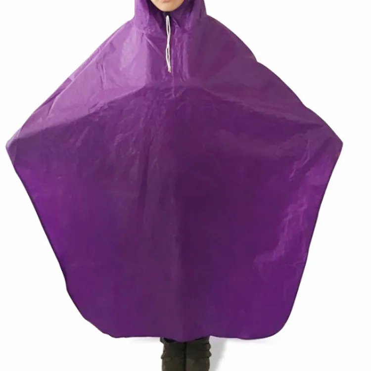 wholesale Transparent large brim bicycle electric car factory eva waterproof home direct sale Oxford cloth Rain poncho، صورة تفصيلية 3