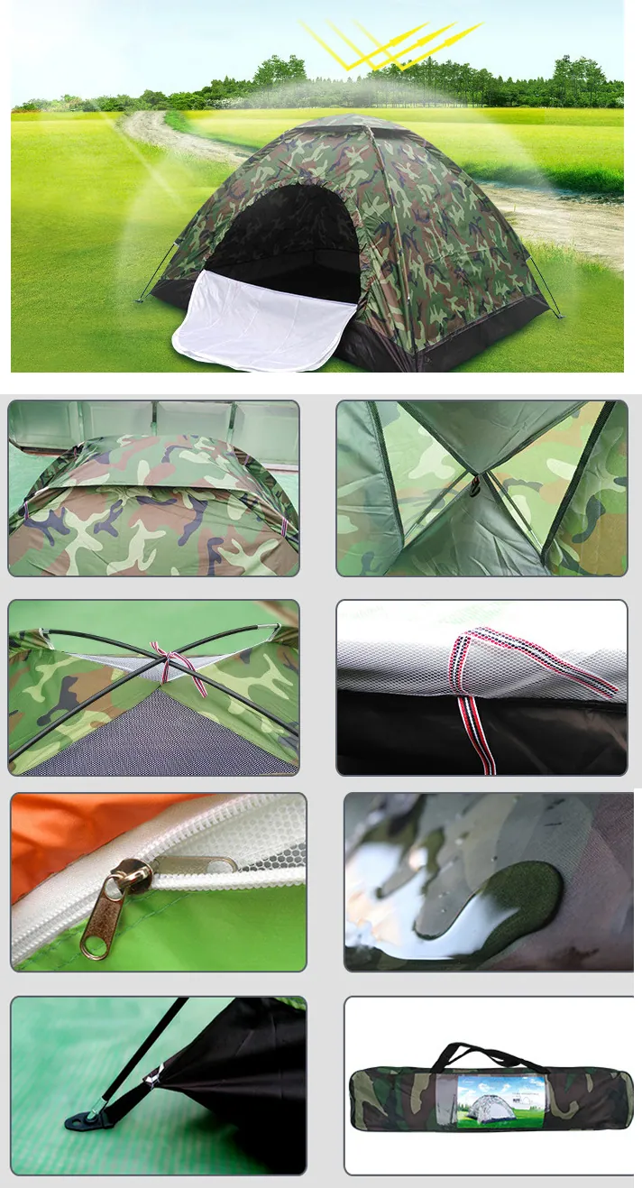 LOTUS Hot Sale Tent Camouflage Patterns Camping Tent Backpacking Tent for Camping Hiking,细节图 1