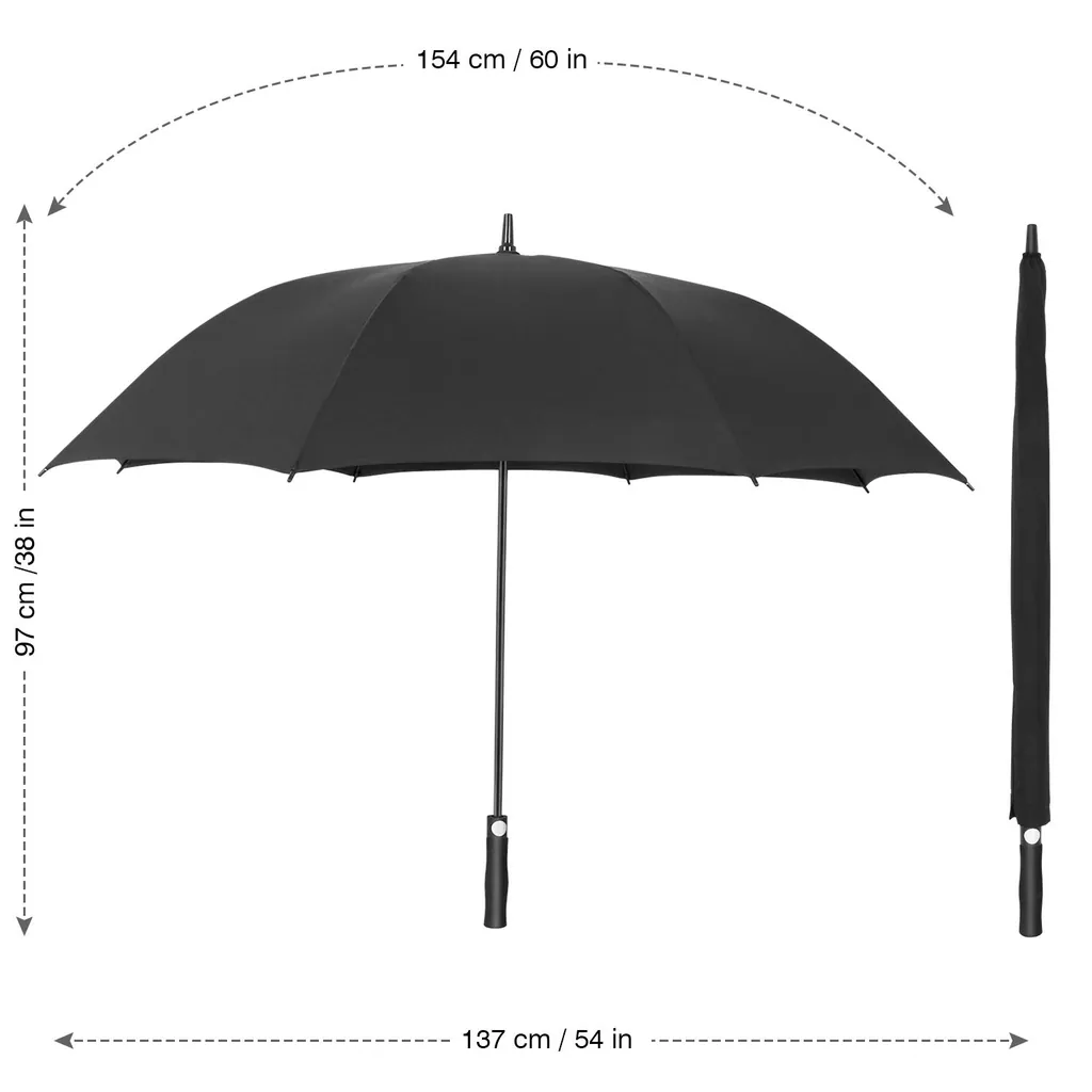 UV Coated Sun Proof EVA Handle Golf umbrella، صورة تفصيلية 1