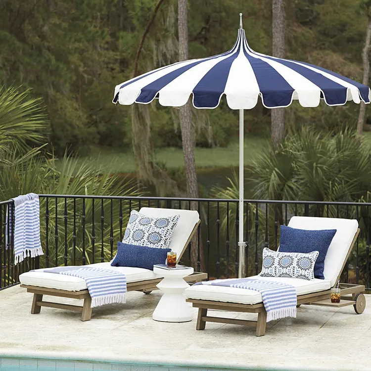 Wholesale Popular Sunshade Custom Printed Luxury Pagoda Patio Party Garden Umbrella,第 1 张图片