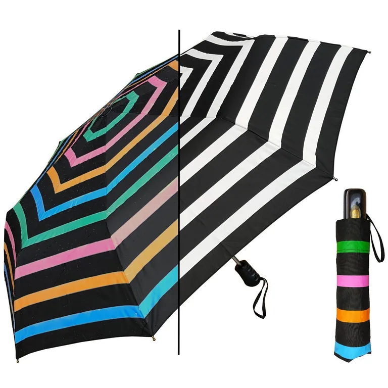 21 inch * 8K magic color change gift and promotion mini folding umbrella, image 1