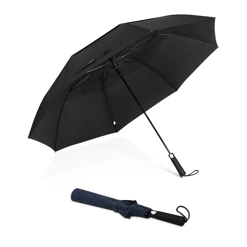 Good quality hot sale large size 2 fold sports umbrellas, detail 1