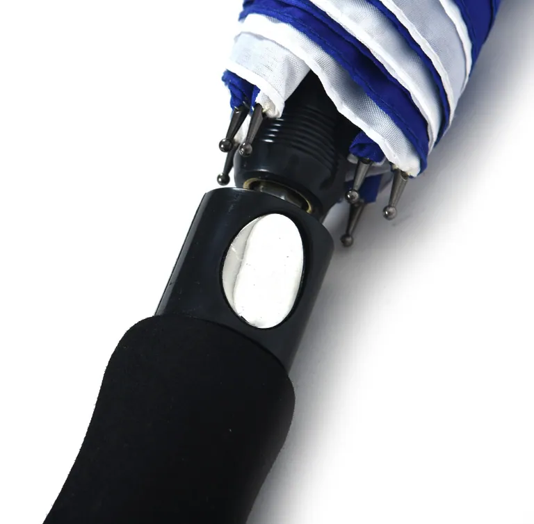 2 Fold windproof gentalman double layer golf umbrella with EVA hanlde, detail 4