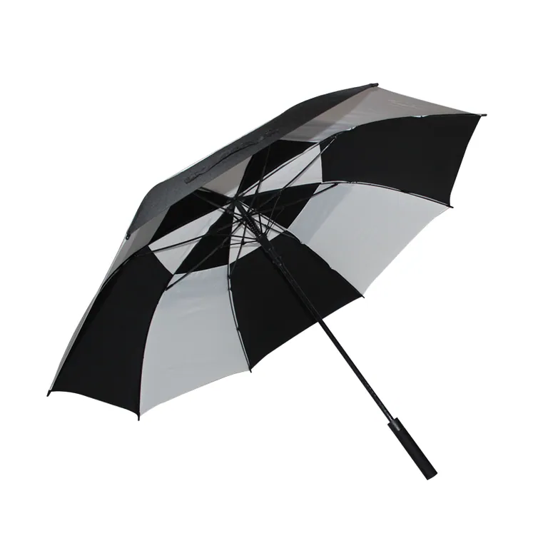 strong windproof double canopy golf umbrella، صورة تفصيلية 1