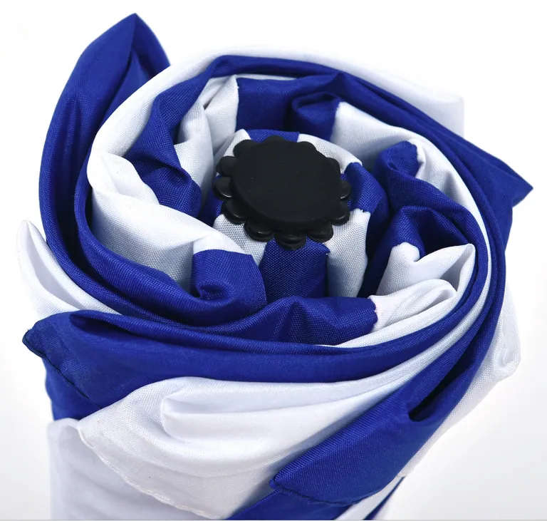 2 Fold windproof gentalman double layer golf umbrella with EVA hanlde, detail 3