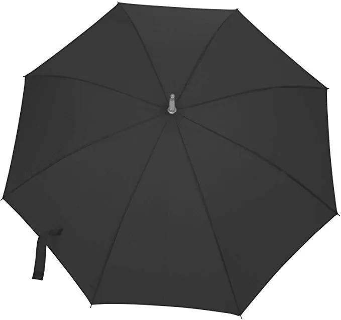 High Quality Automatic Open Aluminum Shaft Rubberized Grip Handle Stick Umbrella, detail 2